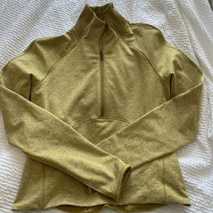 Lululemon Green half zip pullover